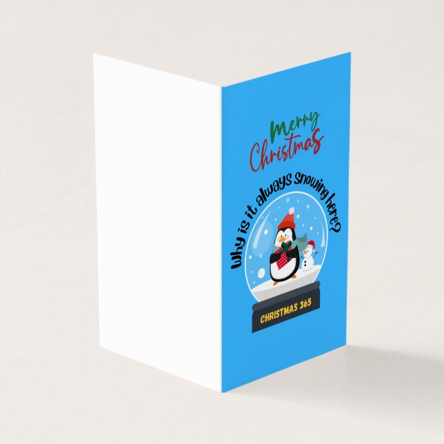 Feliz Natal Por Que Está Sempre Neva Aqui (Exterior)