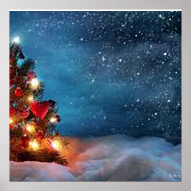 Feliz Natal Póster (Frente)