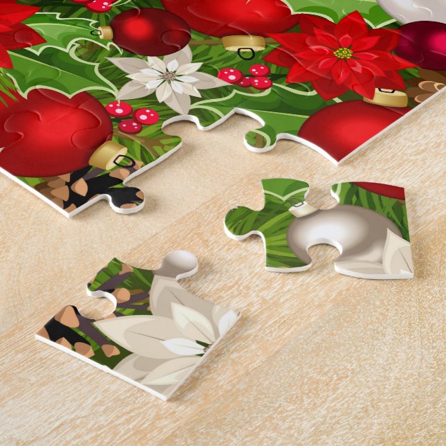 Feliz Natal Quebra-cabeça (Lateral)