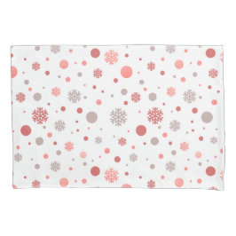Feliz Natal rosa e branco elegante