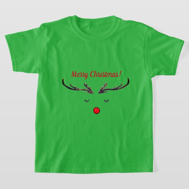 Feliz Natal Rudolph 2 T-Shirt (Postura )