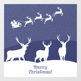 Feliz Natal, Sleigh e Reindeer.