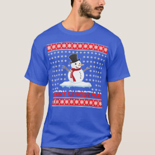 Feliz Natal Snowman T-Shirt