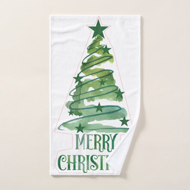 Feliz Natal Toalha de Mão (Toalha de mão)