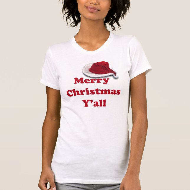 Feliz Natal você t-shirt (Frente)
