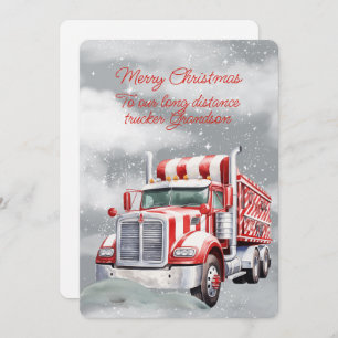 Feliz Natal Vovô Caminhoneiro de Longa Distância