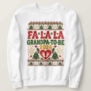 Feliz Natal Vovô de 2026 Camiseta Feia de Natal
