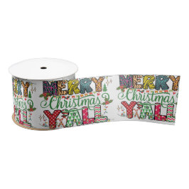 Feliz Natal Y'all Ribbon