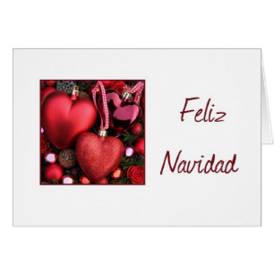 Feliz Navidad - cartão de natal espanhol