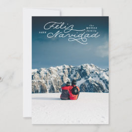 Feliz Navidad, Cartão de Natal Espanhol, cartão co