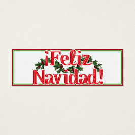Feliz Navidad Com Holly