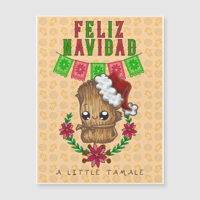 Feliz Navidad - Little Tamale (amarelo) (Frente)