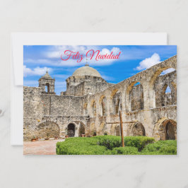 Feliz Navidad, Misión de San José, Cartão de Féria