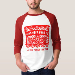 Feliz Navidad Papel Picado T-Shirt