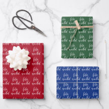 Feliz Navidad Vermelho e Branco Natal