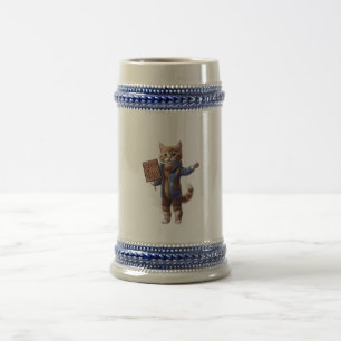 Feliz Outono, pessoal, da Regal Tavern Cat Stein
