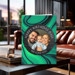 Feliz Pai de aniversário   Modelo de Foto