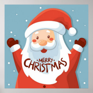 Feliz Papai noel de Natal Poster