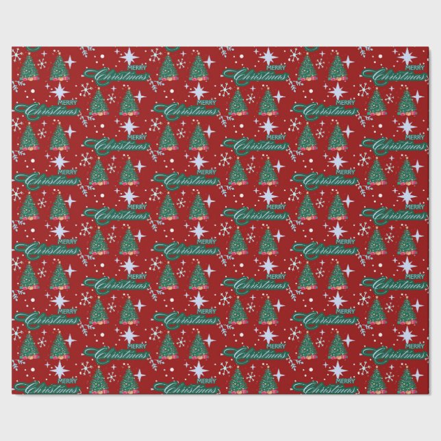 Feliz papel de moldagem de presente de Natal (Barra)
