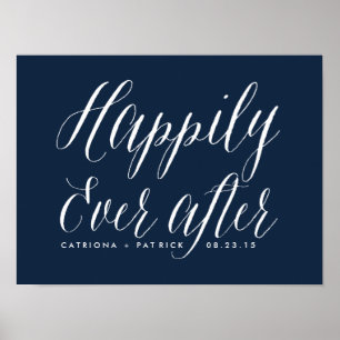Feliz Para Sempre Após A Poster De Casamento   MAR