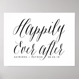 Feliz Para Sempre Após A Poster De Casamento | Pre
