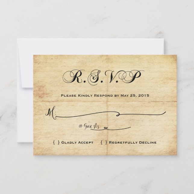 Feliz para sempre após o RSVP de Contato de Fairyt (Frente)