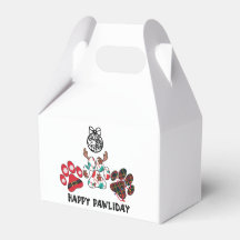 Feliz Pawliday - Caixa de Favor para Feriado de Na