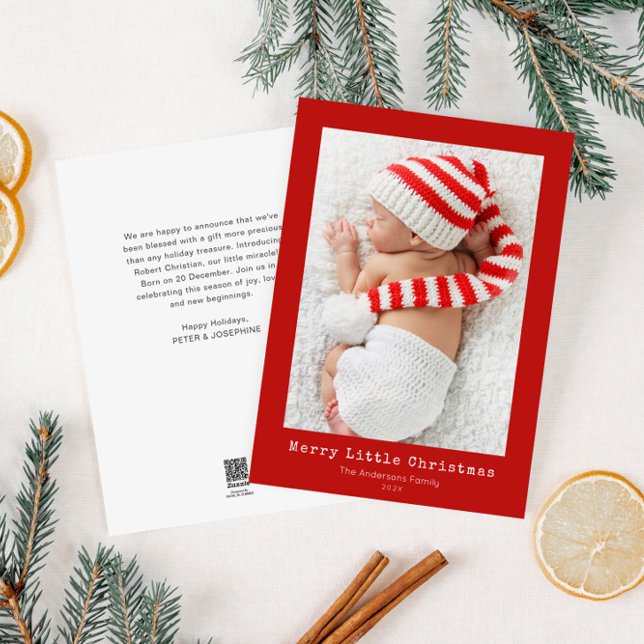 feliz pequeno anúncio de natal natalício (Criador carregado)