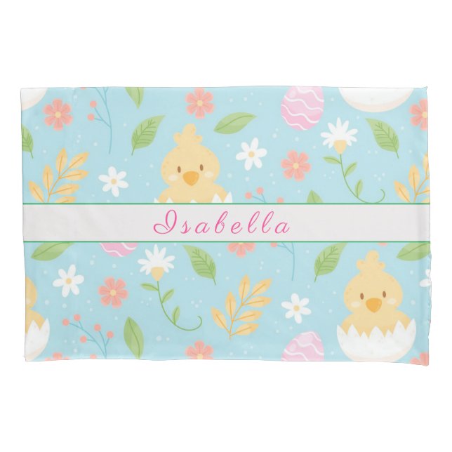 Feliz personalização de frango Páscoa (Frente)