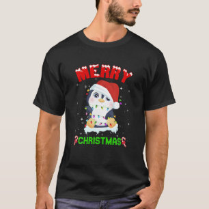 Feliz Pinguim Natal Pajama Papais noeis Suéteres F