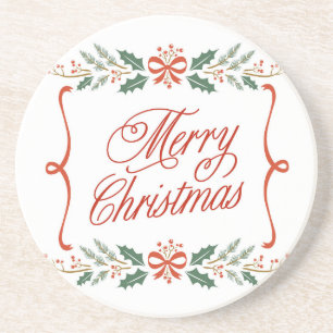 Feliz Porta copos de Natal