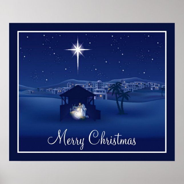 Feliz Poster da Natal (Frente)