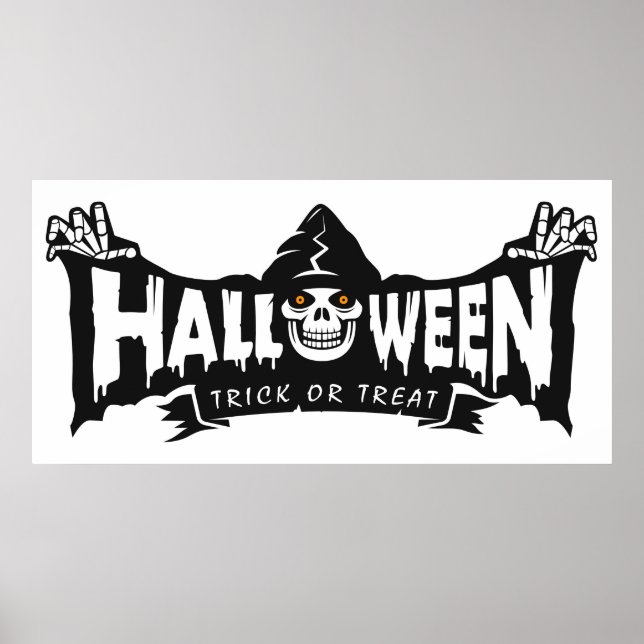 Feliz Poster de Halloween (Frente)