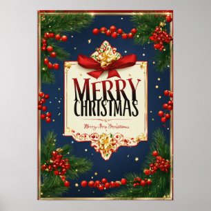Feliz poster de Natal