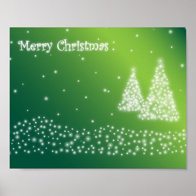 Feliz Poster de Natal (Frente)