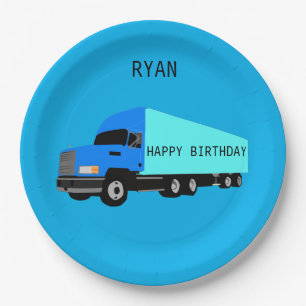 Feliz prato de aniversário para crianças.