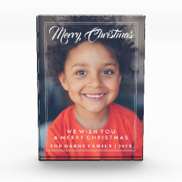 Feliz Presente de Foto de Natal