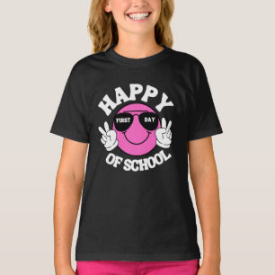 Feliz primeiro dia de camisa escolar, presente par