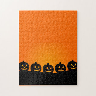 Feliz Pumpkin Face Quebra-cabeça