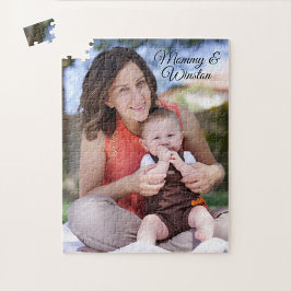 Feliz Quebra-cabeça de Foto Personalizada do Dia d