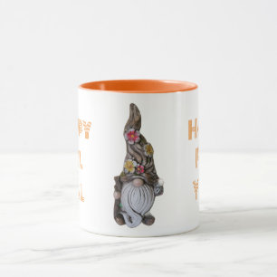 Feliz Queda, vocês gnomos, caneca de café