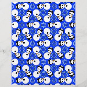 Feliz Snowmen Reduz Lg Qualquer Papel Scrapbook A