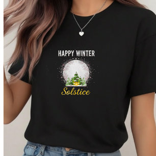 Feliz Solstício de Inverno   Camiseta de Celebraçã