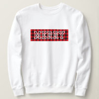 Feliz Suéter de Natal Feio, preto vermelho