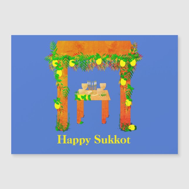 Feliz Sukkot, Personalizado (Frente)