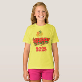 Feliz t-shirt do ano novo 2025