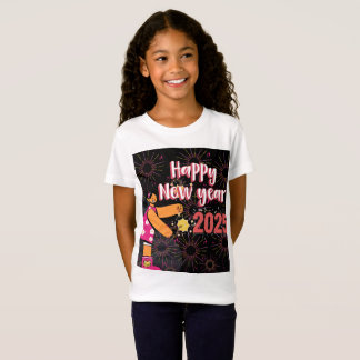 Feliz t-shirt do ano novo 2025