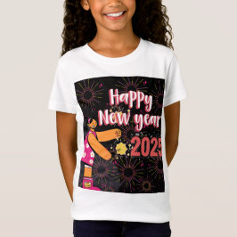 Feliz t-shirt do ano novo 2025