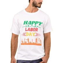 Feliz T-Shirt do Dia do Trabalho | Aplicativo de E