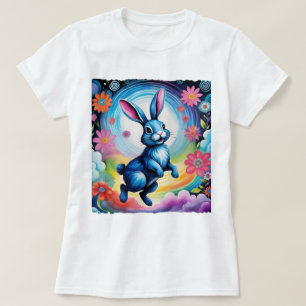 Feliz T-Shirt do Sonho Azul